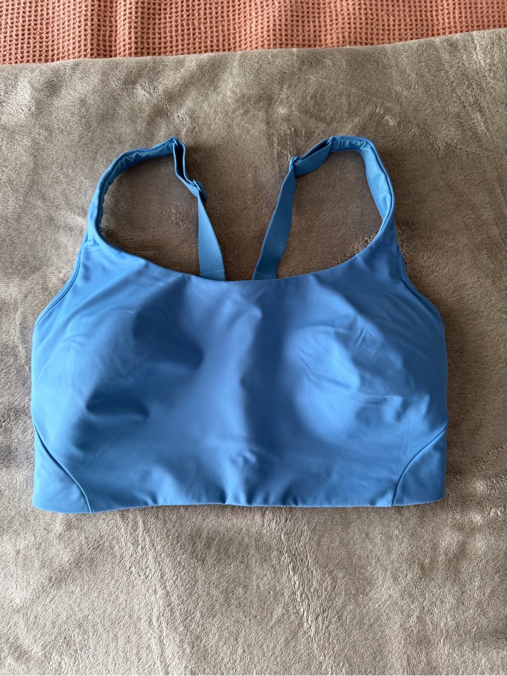 lululemon athletica Blue Adjustable-Strap Sports Bra